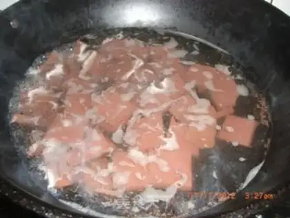 Make Sneaking tofu step 2
