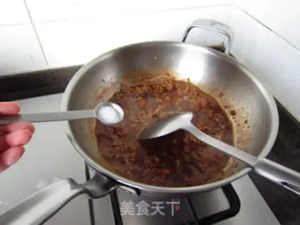 Make Meat and sea cucumber step 8