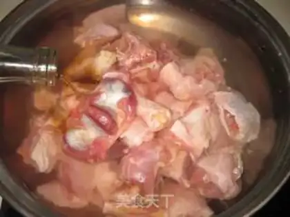 Make Frozen chickens with mushroom beans step 3