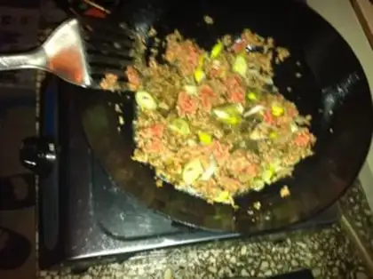 Make Old Beijing private house lamb noodles step 2