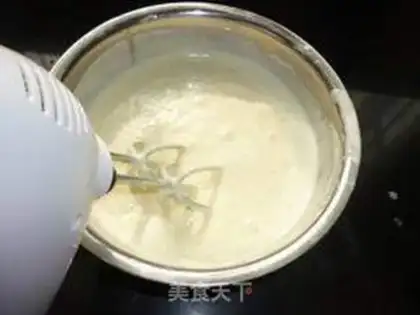 Make Homemade French sponge cake step 3
