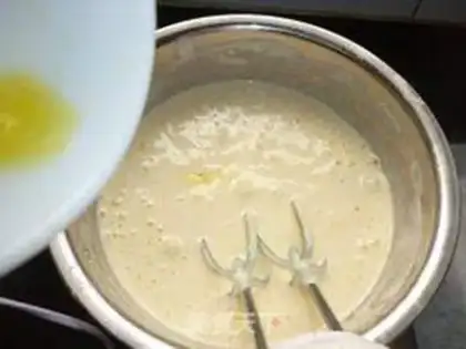 Make Homemade French sponge cake step 4