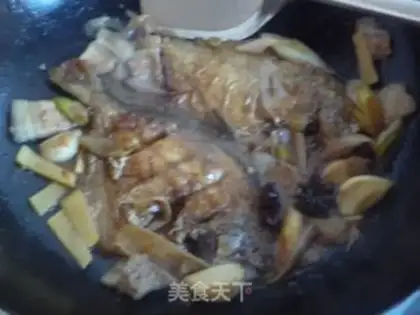 Make Red-burned even fish step 15