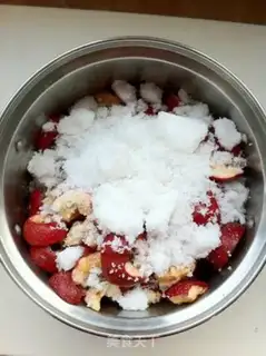 Make Mountain cake step 1