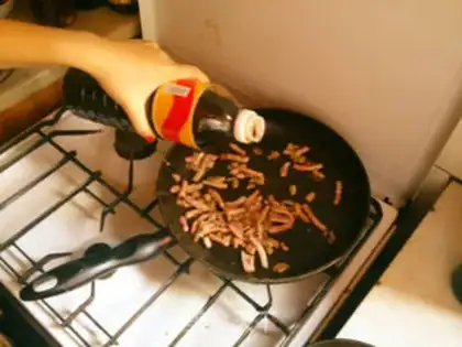 Make Frozen bacon omelet step 4