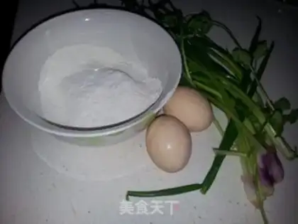 Make Onion eggcake step 0