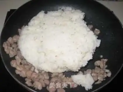 Make ♪ Zinc beef fried rice ♪ step 3