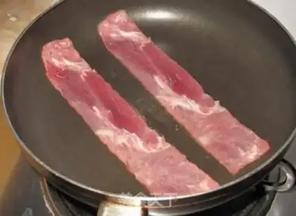 Make Bacon egg rolls step 5