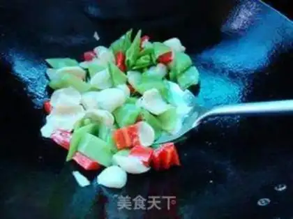 Make Lily Burning Dutch beans step 6