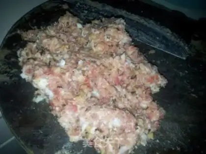 Make Shrimp meatballs step 5