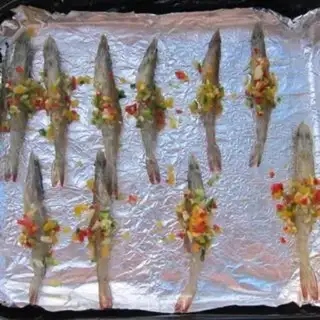 Make Garlic shrimp step 4