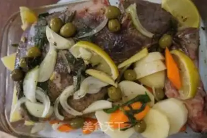 Make Greek roasted leg step 2