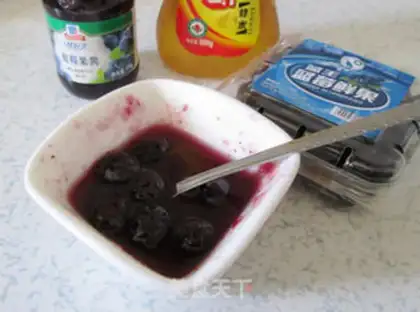 Make Blueberry sweet peas step 7