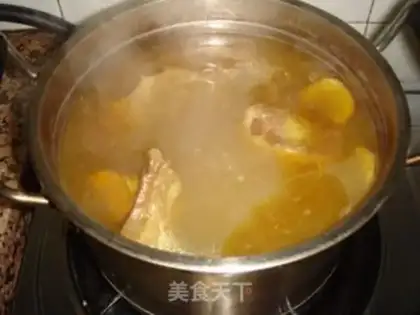 Make Curry curry tail soup step 2