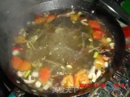 Make Spicy hot pot with red oil step 10
