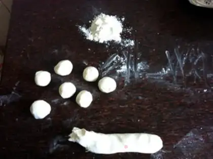 Make Vegetable dumplings step 10