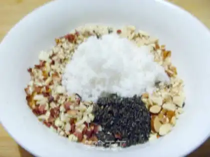 Make Sesame nuts, souffles step 2