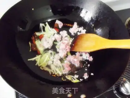 Make Scrambled bean paste step 2