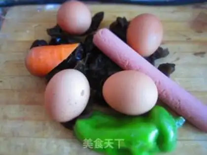 Make Fish and eggs step 0