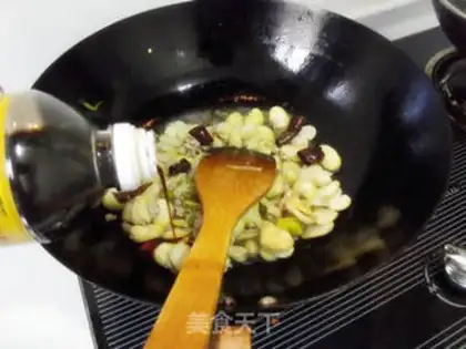 Make Scrambled bean paste step 5