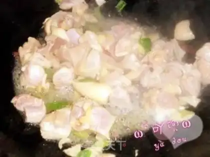 Make Chestnut chicken step 4