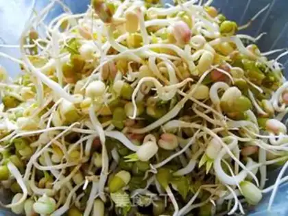Make The spontaneous green bean sprouts step 0