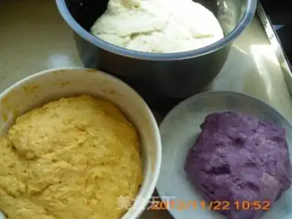 Make Colored buns step 6