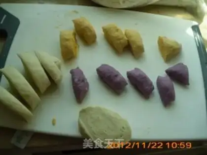 Make Colored buns step 9