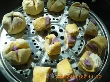 Make Colored buns step 11