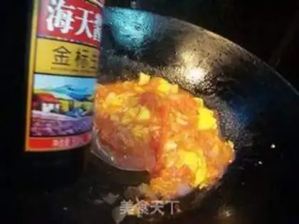 Make Tomato eggs step 8