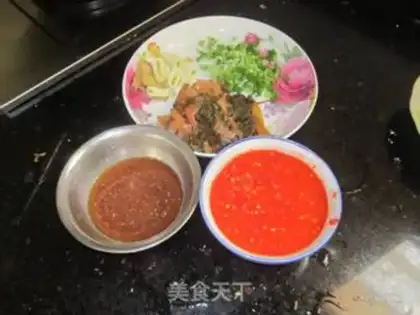 Make Pickle duck blood step 1