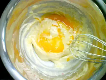 Make Lemon mousse cake step 3