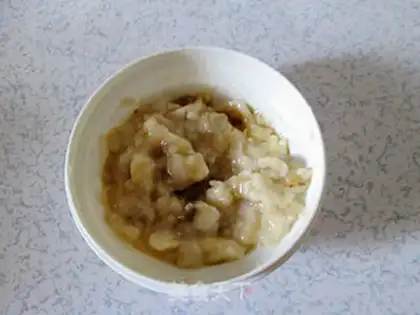 Make Banana walnut toast step 2