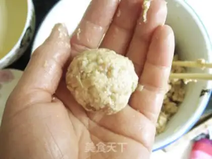 Make Porkballs step 4
