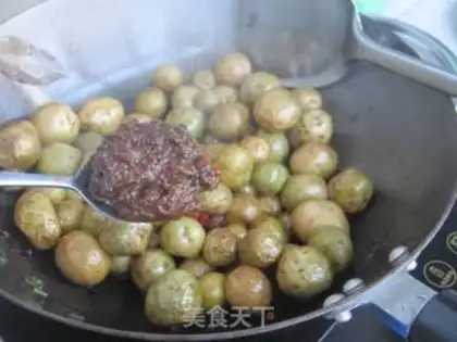 Make Soy little potatoes step 7