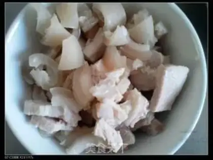 Make The fragrance bean horn step 3