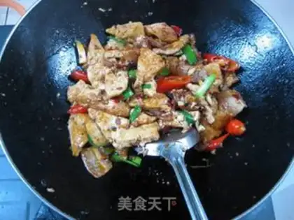 Make Dry pot tofu step 10