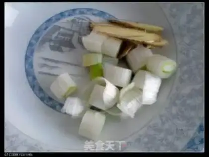Make The fragrance bean horn step 4