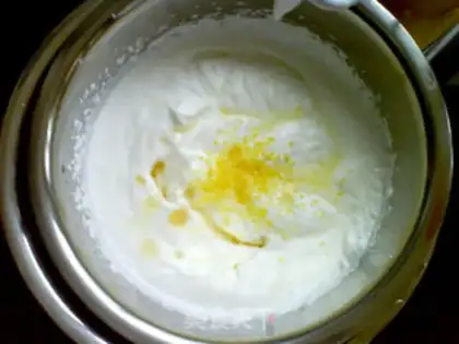 Make Lemon mousse cake step 13