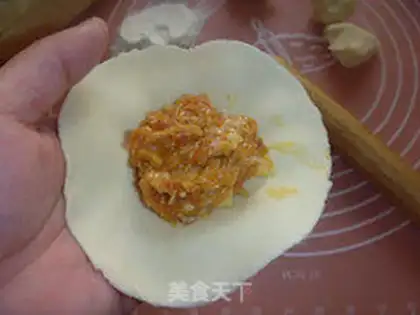 Make Crab soup bag step 19