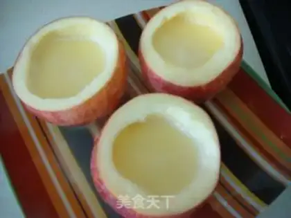 Make Apple egg milk step 4