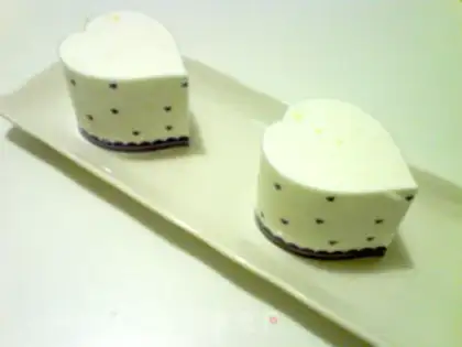 Make Lemon mousse cake step 16