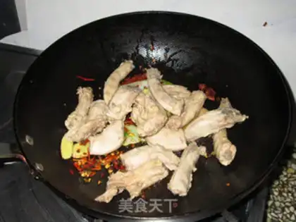 Make Spicy chicken neck step 6