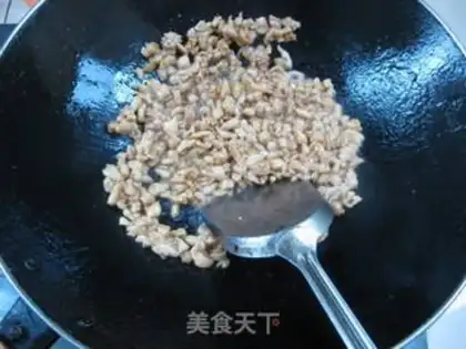 Make Chicken silk roll step 6