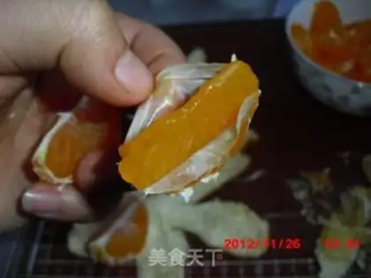 Make Orange sugar step 3