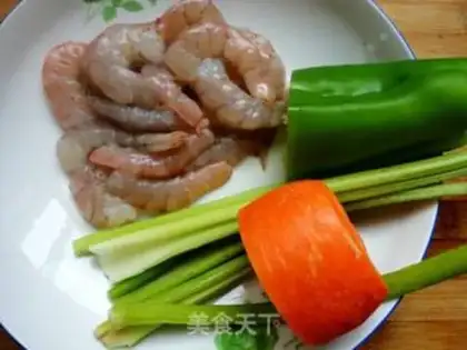 Make "Shrimp shrimp." step 0