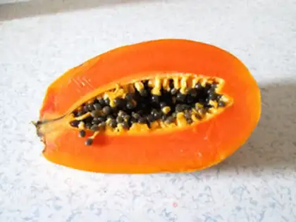 Make The papaya silver ear step 2