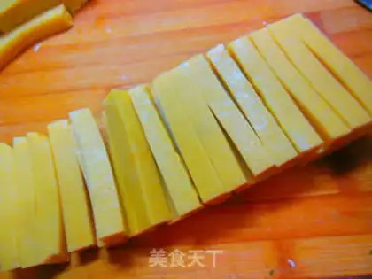 Make Frozen gold bars step 22
