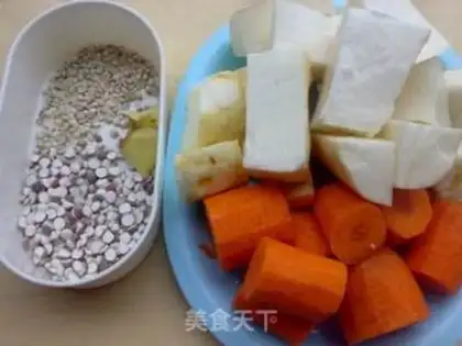 Make Dragon Bone Light Mountain soup step 0
