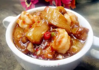 Make Fish, shrimp, eggplant step 17